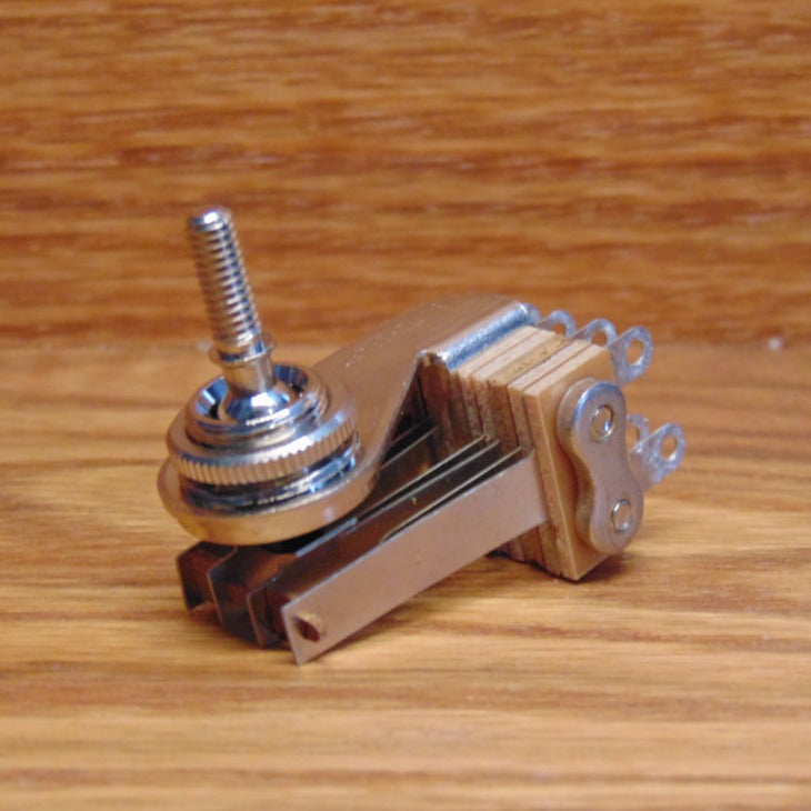 Switchcraft W-SC-W15 Stereo Pickup Selector Toggle DPDT Switch right Angle