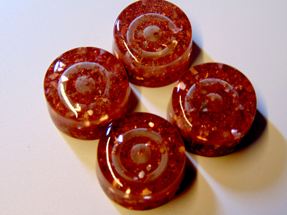 KnobheadPDX Speed Knobs Pink Metal Flake (Set of 4)