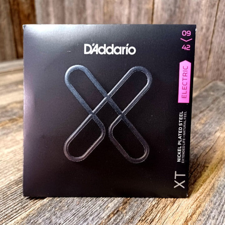 D'Addario XTE0942 09-42 Ga XT Coated Electric Guitar Strings