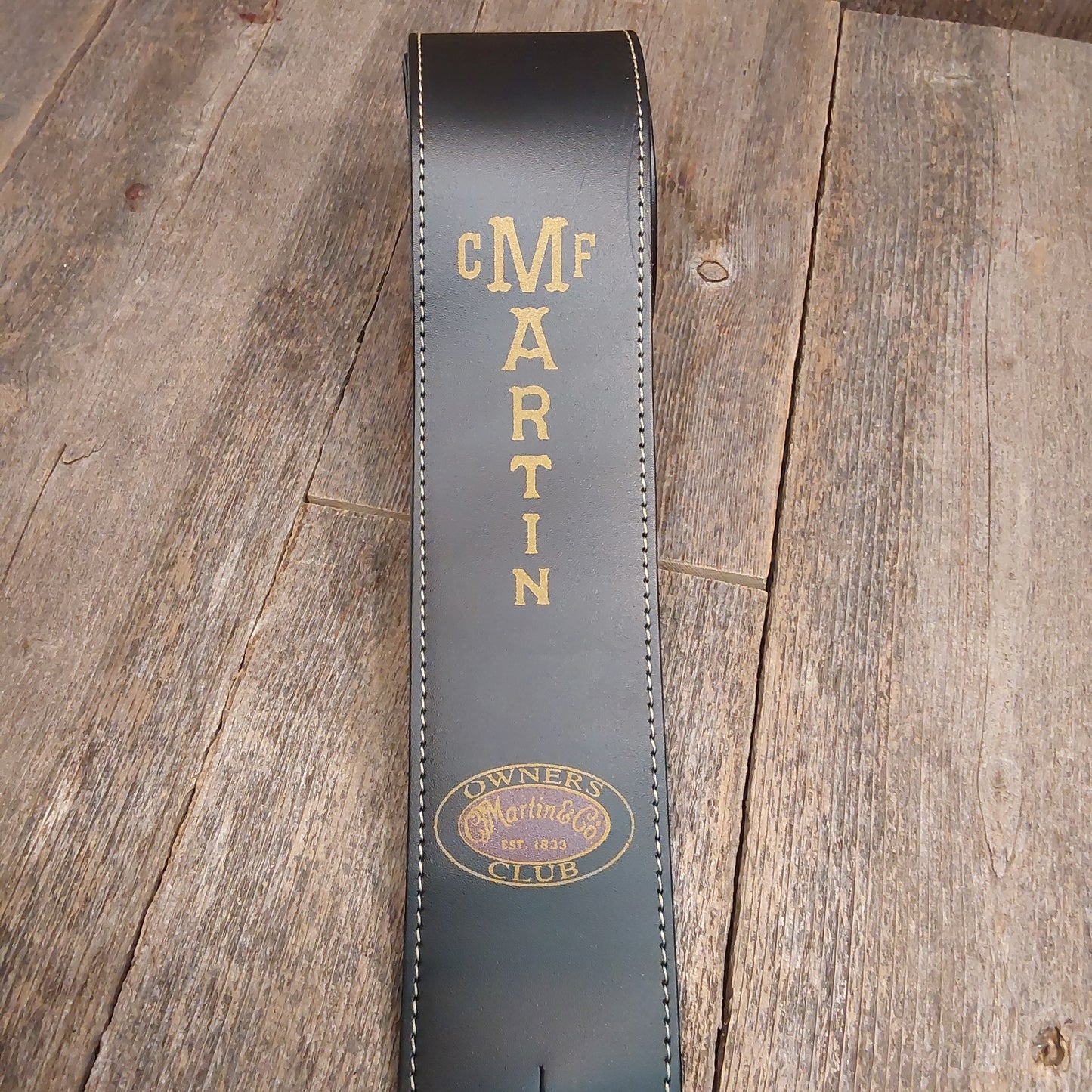 Used Martin Owners Club leather Acoustic guitar strap