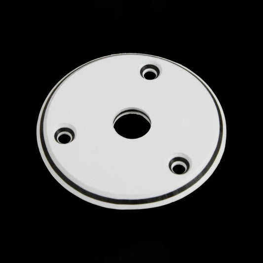 Round Flying V Style Jack Plate White