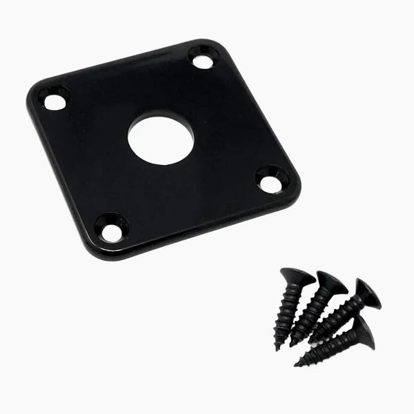 Square Jackplate for Les Paul Plastic