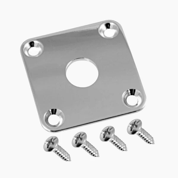Square Jackplate for Les Paul Metal