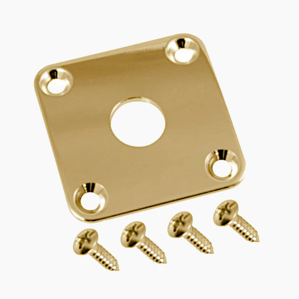 Square Jackplate for Les Paul Metal