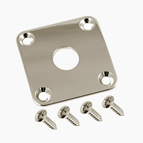 Square Jackplate for Les Paul Metal