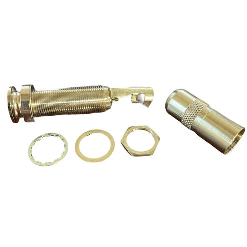 Allparts EP-4161-001 Switchcraft Endpin Jack Nickel