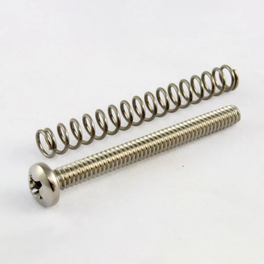 Bass Bridge Intonation Screws With Springs