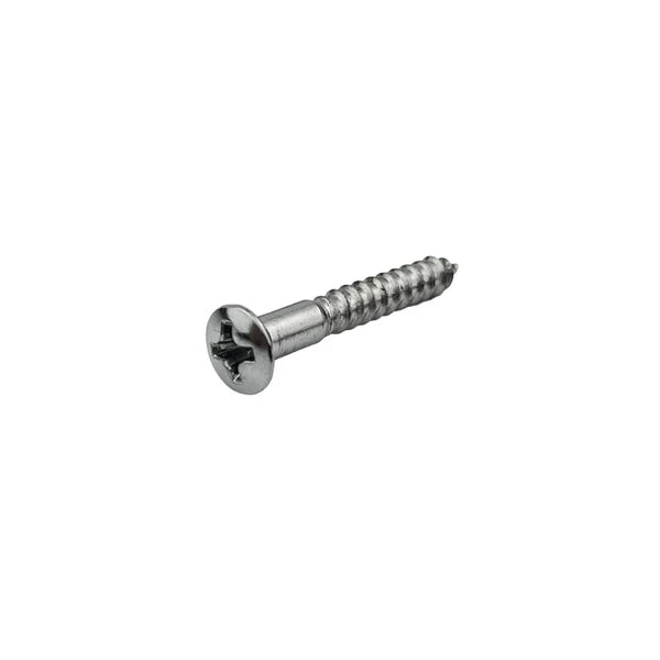 Allparts GS-3364-001 Nickel 1-inch Bridge Mounting Screws Pack of 5