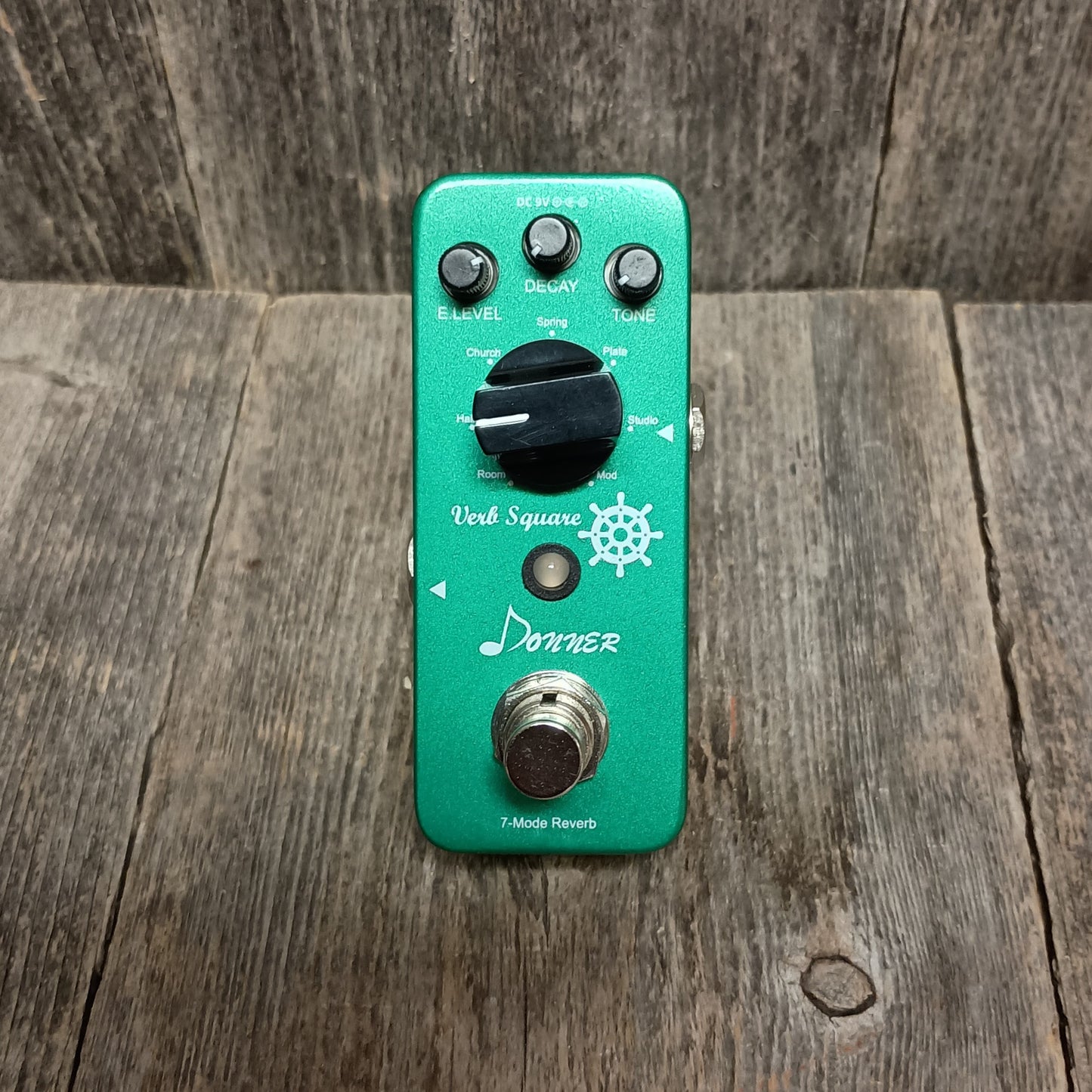 Donner Reverb Guitar Pedal Verb Square Digital Reverb 7 Modes Room