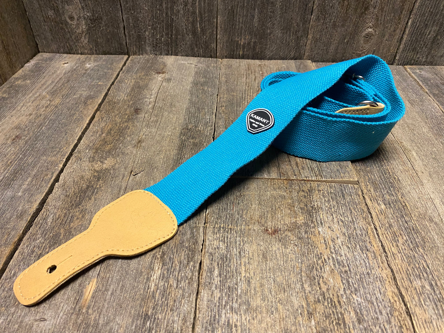 Used Kamany Blue Guitar Strap