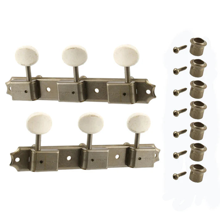 Gotoh Vintage-style Deluxe 3x3 Strip Keys (Multiple FInishes)
