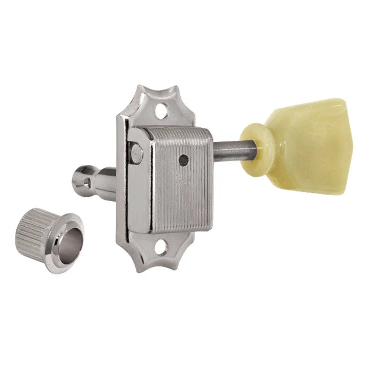 Gotoh SD90 Vintage Style 6 in line Tuners Keystone Buttons (Multiple FInishes)