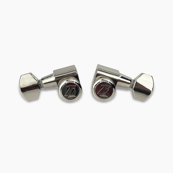 True Lok Mid-Size Locking Tuners - 3x3, Single Pin Schaller Style Button