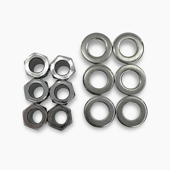 True Lok Mid-Size Locking Tuners - 3x3, Single Pin Schaller Style Button
