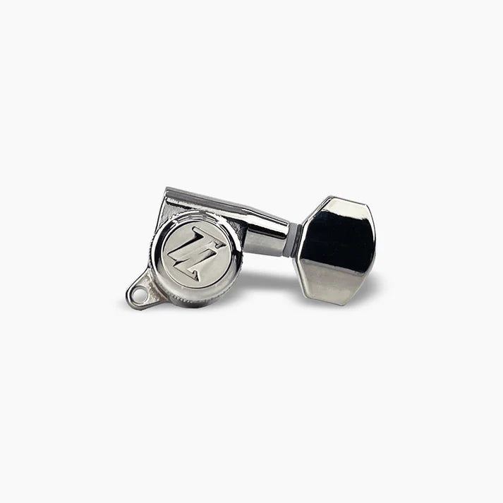 TK-7116-001 True Lok Mid-Size Locking Tuners 6-In-Line Scahller style button