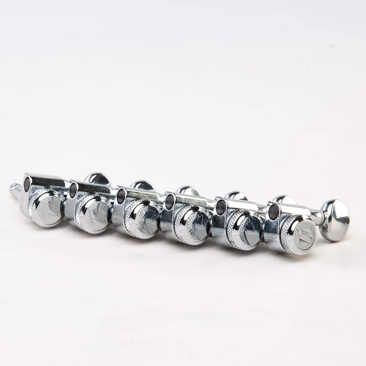 True Lok Mini Locking Tuners - 6-In-Line, 2-Pin Oval Button