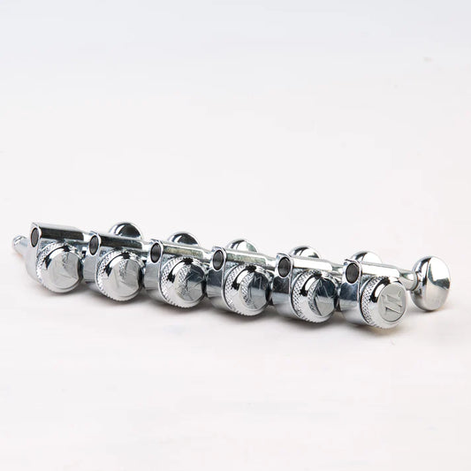 True Lok Mini Locking Tuners - 6-In-Line, 2-Pin Oval Button