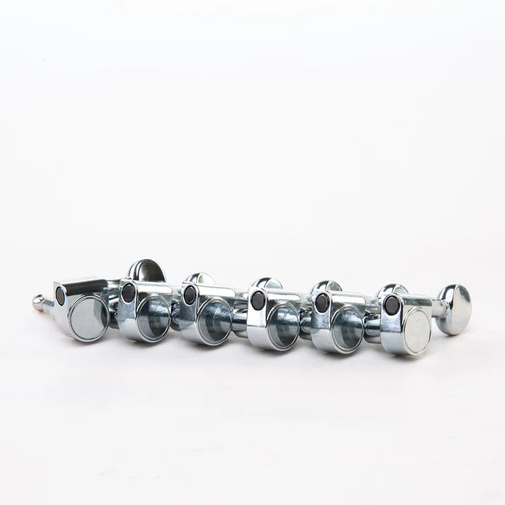 True Tune Mini Tuners - 6-In-Line, 2-Pin for Squire Guitars