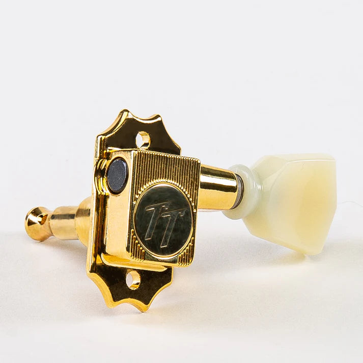 True Tune - Vin Mod 3x3 - Cream Keystone Button - Nickel
