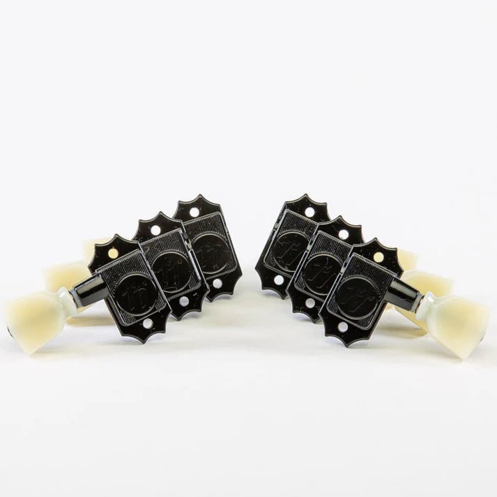 True Tune - Vin Mod 3x3 - Cream Keystone Button - Nickel