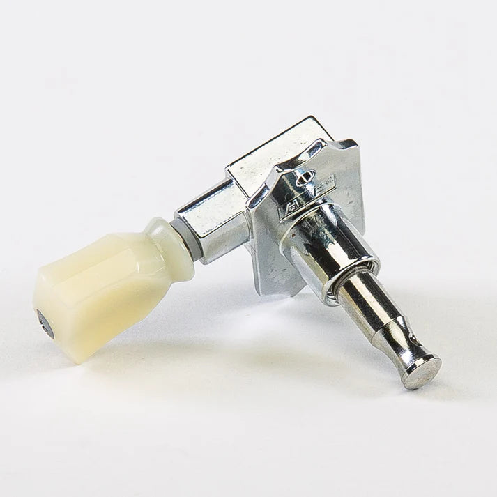 True Tune - Vin Mod 3x3 - Cream Keystone Button - Nickel