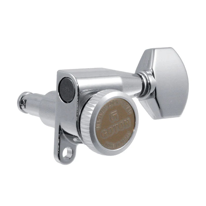 Gotoh SG360-MGT locking tuning keys, minis, 6-in-line, with lock knob on back of key, 14:1.