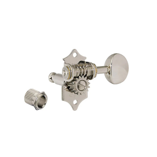 Gotoh SE700 3+3 Open Gear Tuning Machines Nickel Oval Button
