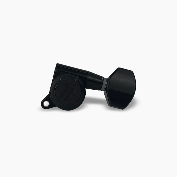 TK-7116-001 True Lok Mid-Size Locking Tuners 6-In-Line Scahller style button
