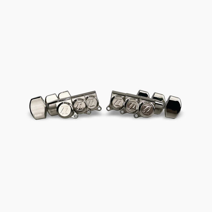 True Lok Mid-Size Locking Tuners - 3+3 Schaller style button