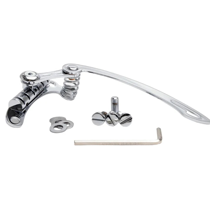 Goldo LT2 Tremolo - Left Hand, Polished Aluminum
