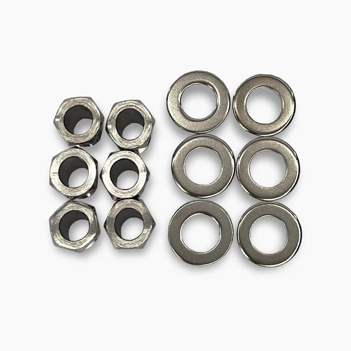 True Lok Mid-Size Locking Tuners - 6-In-Line, Single Pin