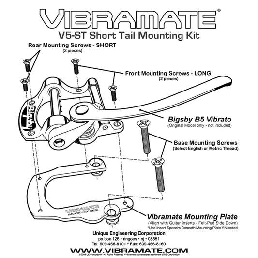 Vibramate® V5-ST for Bigsby® B5 and SG