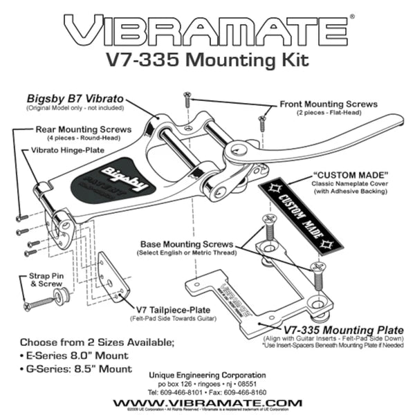 Vibramate® V5-ST for Bigsby® B5 and SG (Copy)