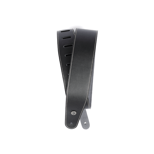 D'Addario  25LSA00-DX Classic Leather Strap w/Contrast Stitch