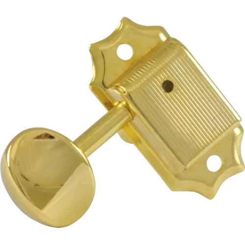 Gotoh SD90 3x3 Vintage Style Oval Button Keys Nickel (Qty 6) (C)