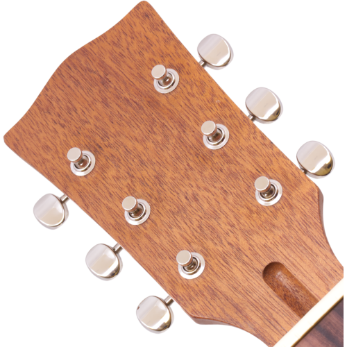 Gotoh SD90 3x3 Vintage Style Oval Button Keys Nickel (Qty 6) (C)