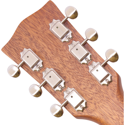 Gotoh SD90 3x3 Vintage Style Oval Button Keys Nickel (Qty 6) (C)