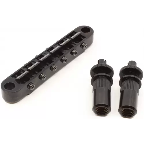 Gotoh Guitar Bridge - GE103B-T, Tune-O-Matic, Studs / Bushings Post