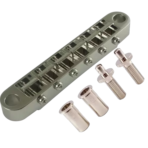 Gotoh Guitar Bridge - GE103B-T, Tune-O-Matic, Studs / Bushings Post