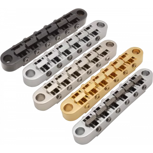 Gotoh Guitar Bridge - GE103B-T, Tune-O-Matic, Studs / Bushings Post