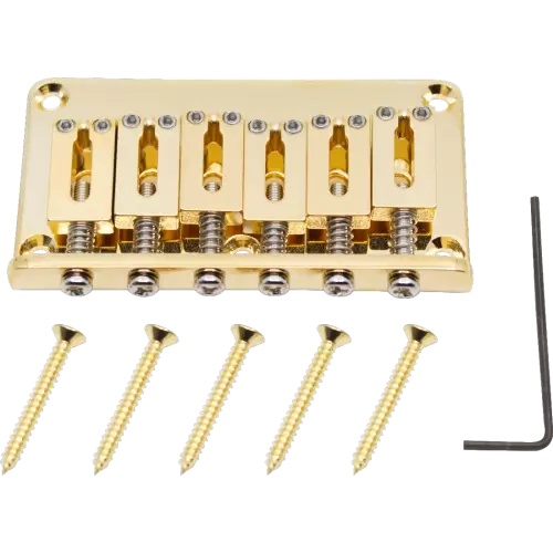 Gotoh GTC102 Hardtail Bridge with Steel Saddles (C)