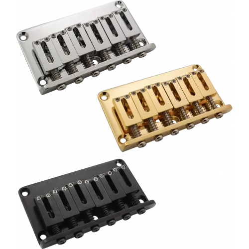 Gotoh GTC102 Hardtail Bridge with Steel Saddles (C)
