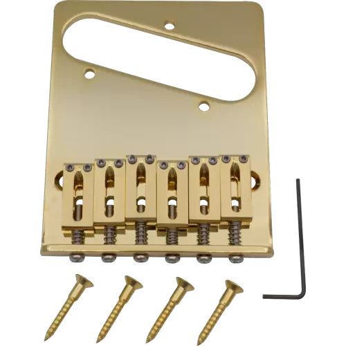 Gotoh Guitar Bridge - GTC201 Modern for Telecaster Brass Saddles