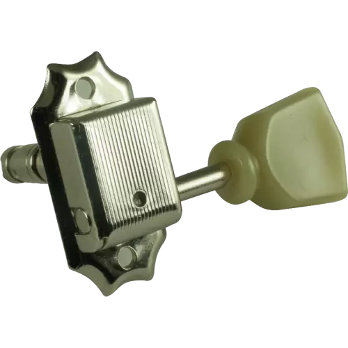 Gotoh SD90MG 3x3 Top Lock Plastic Keystone Tuner Set Nickel (C)