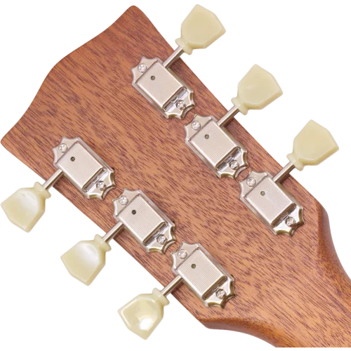 Gotoh SD90MG 3x3 Top Lock Plastic Keystone Tuner Set Nickel (C)