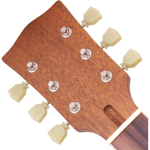 Gotoh SD90MG 3x3 Top Lock Plastic Keystone Tuner Set Nickel (C)