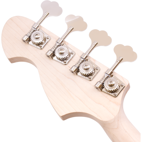 Gotoh GB528 Res-O-Lite Bass Tuining Machines nickel 4 in line(C)