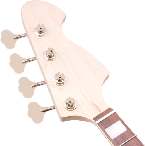 Gotoh GB528 Res-O-Lite Bass Tuining Machines nickel 4 in line(C)