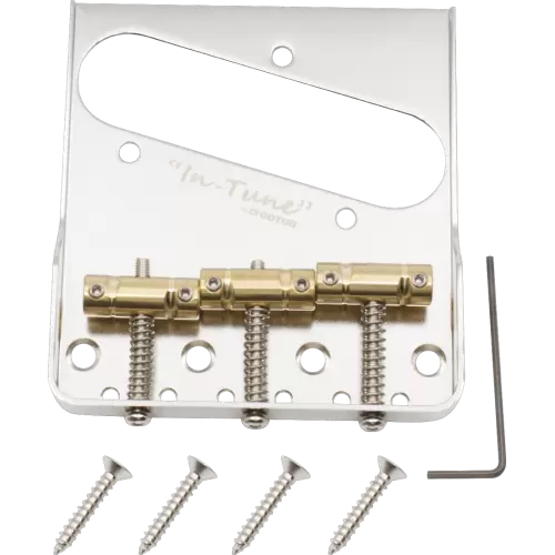 Gotoh BS-TC1S In Tune Telecaster Compensated Bridge (C)