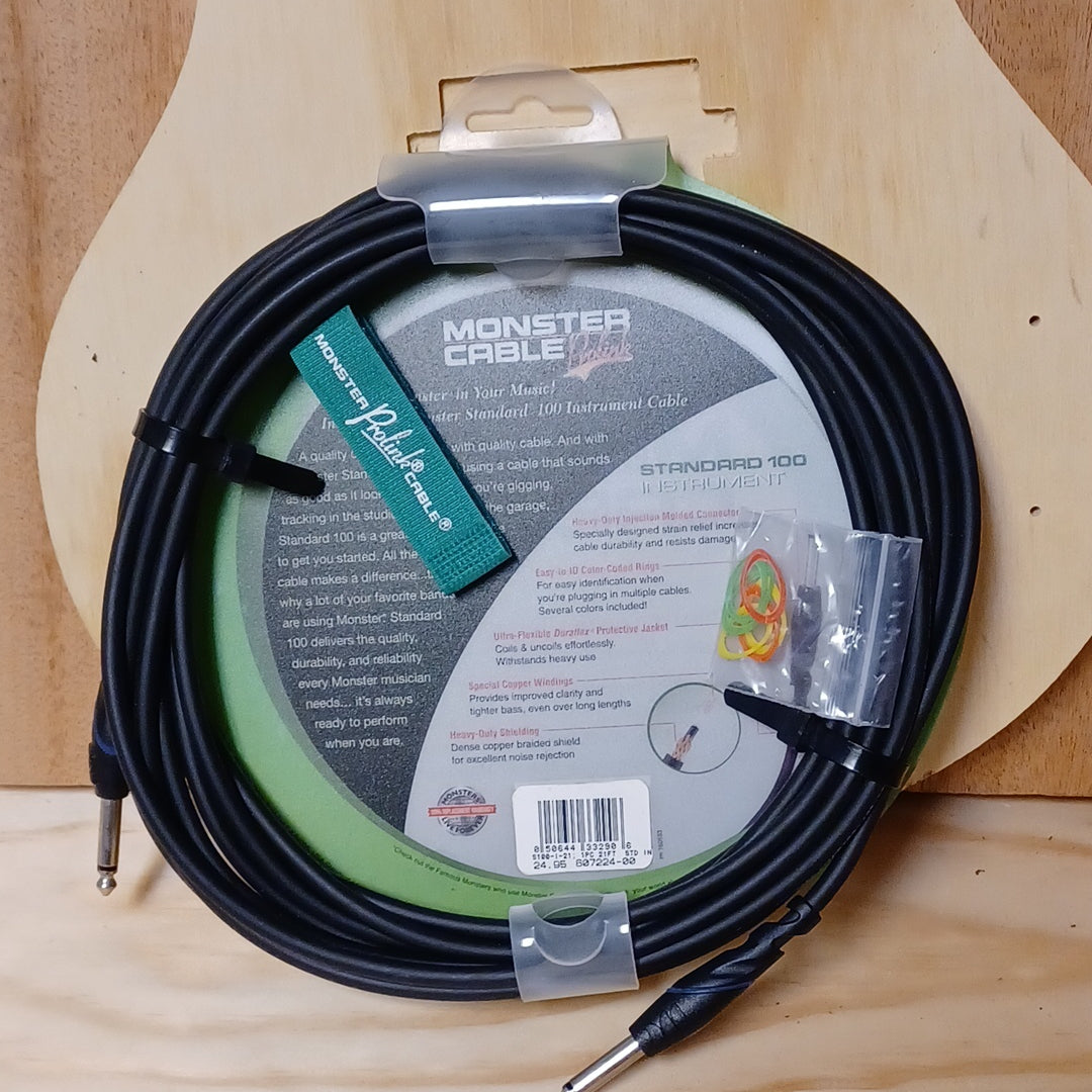 Used Monster standard 100 instrument cable 21ft
